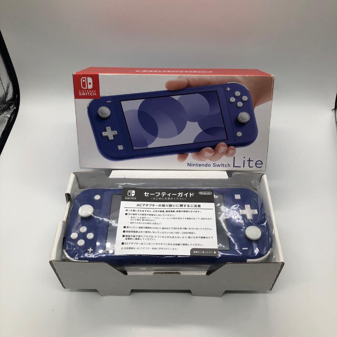 極美品 Nintendo Switch Lite スイッチライト 本体 ブルー