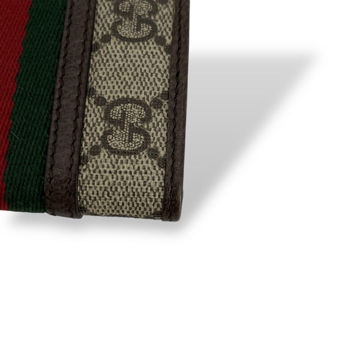 グッチ　6連キーケース　オフィディア　GGマーモント　シェリーライン　PVC