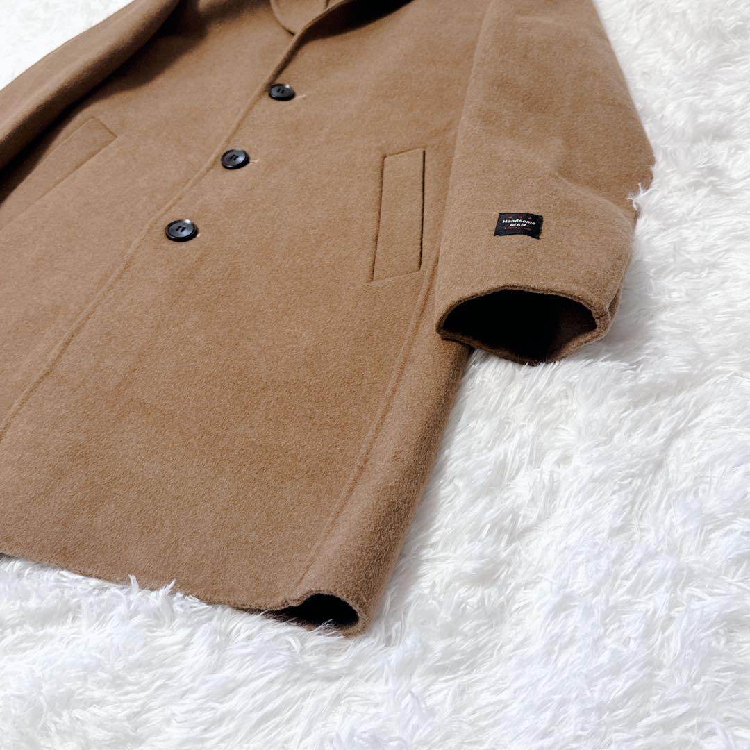 カシミヤ100% ROBERT CAVANI ロングコート アウター キャメル