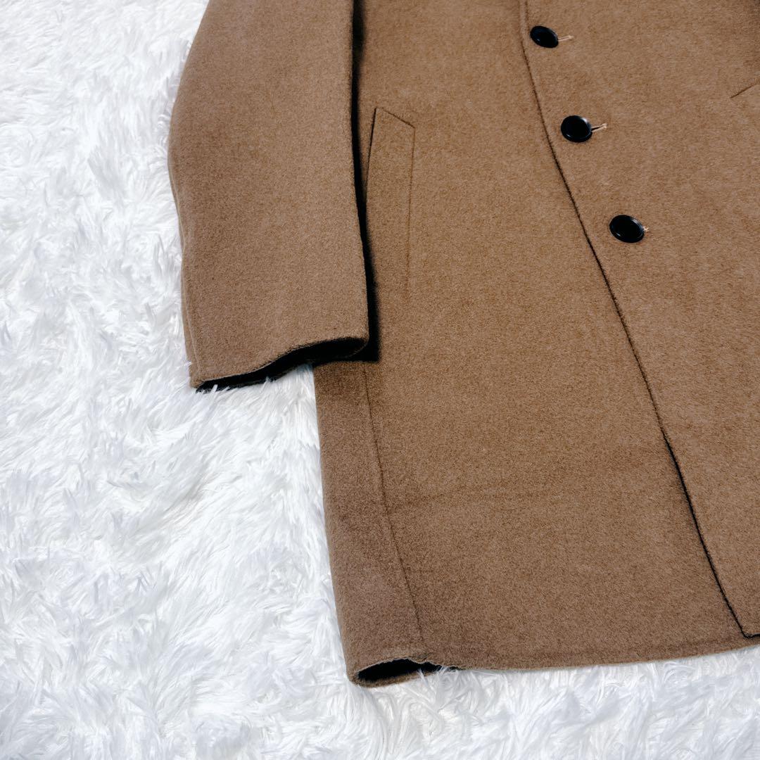 カシミヤ100% ROBERT CAVANI ロングコート アウター キャメル