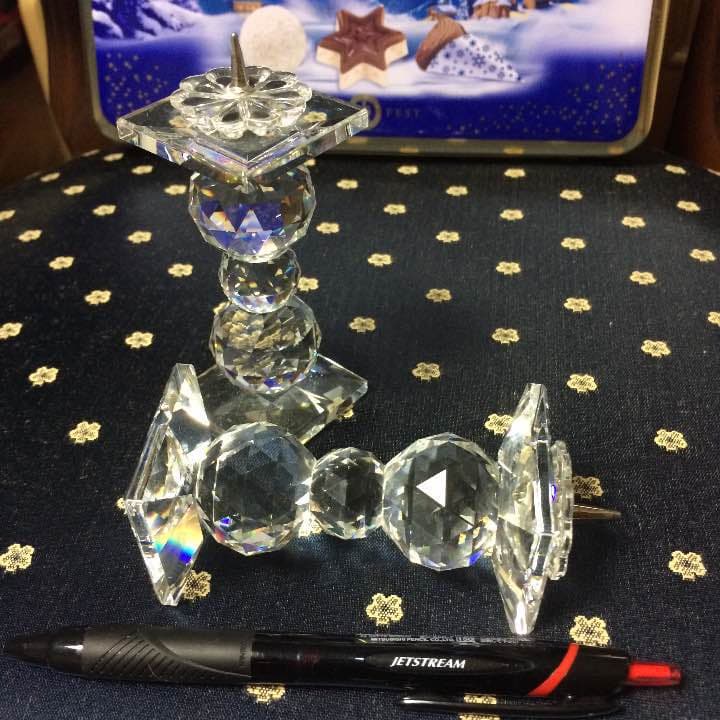 スワロフスキー キャンドルホルダー ※参考写真※