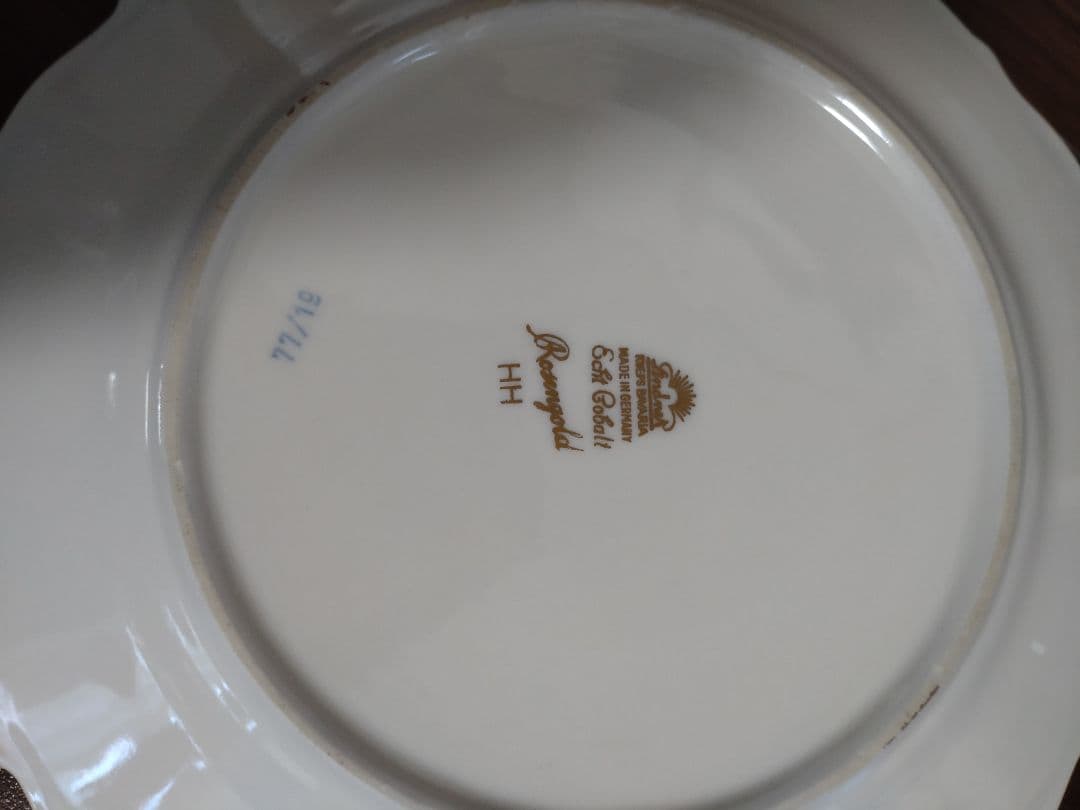 リンドナー　コバルトレース　プレート　4枚