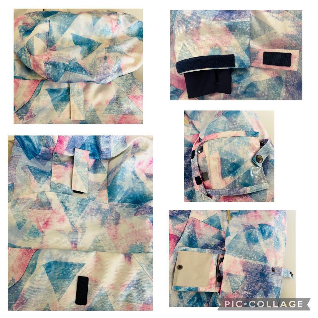 スキーウェア 上下セット パンツ ジャケット　スノーボードウェア レディース 白