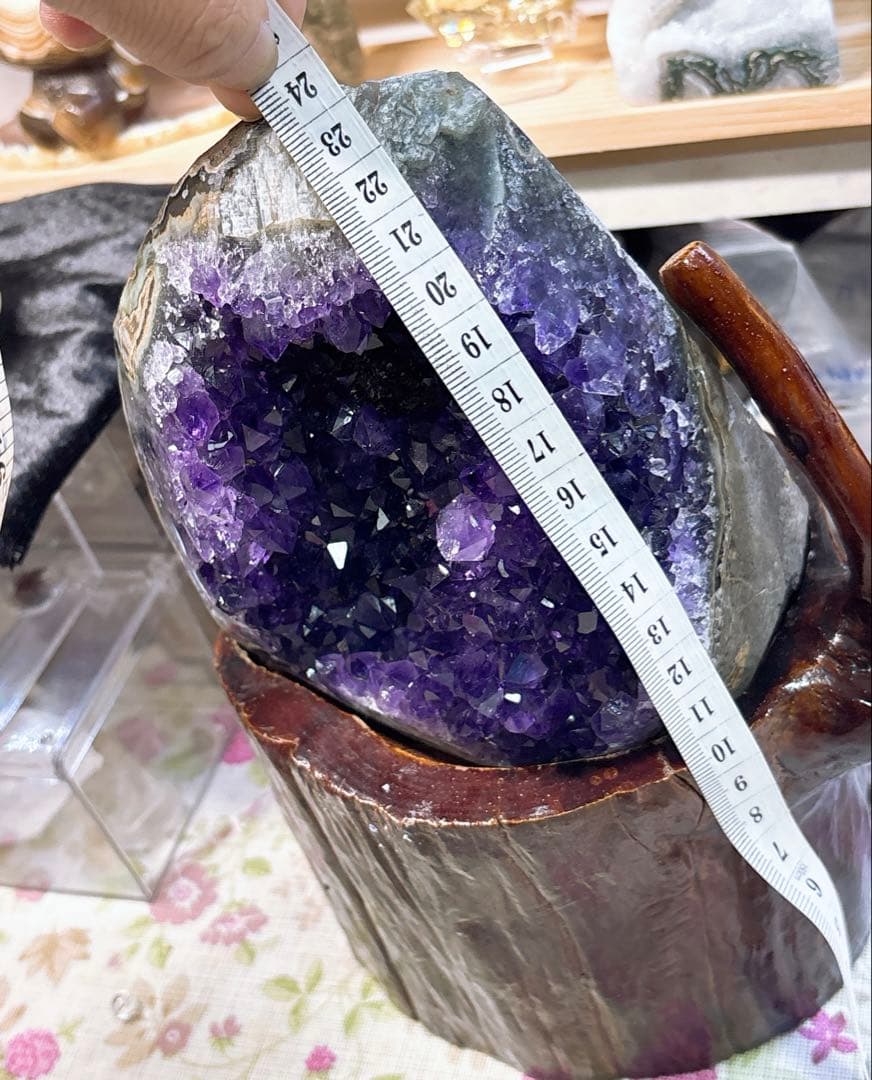 【天然石】ウルグアイ産 アメジスト クラスター 2.5kg