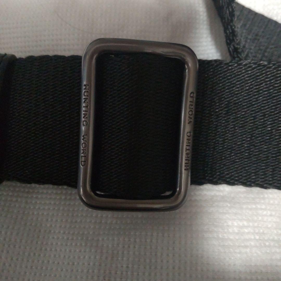 極美品 ハンティングワールド バチュー レザー コレクション ショルダーバッグ