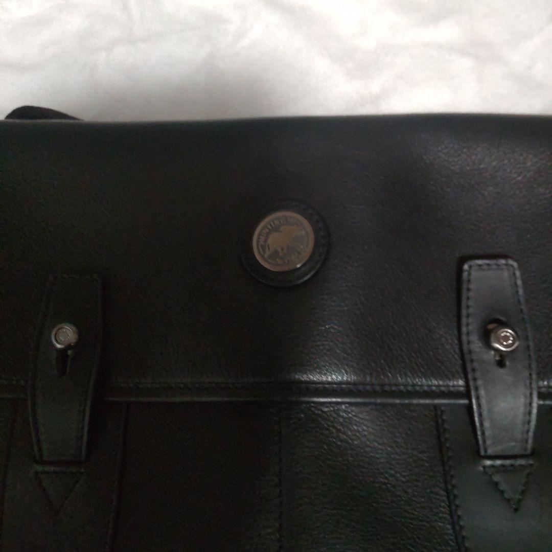 極美品 ハンティングワールド バチュー レザー コレクション ショルダーバッグ