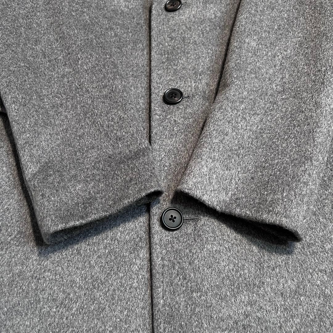 【極美品】ポールスミス カシミヤ100% チェスターコート グレー L