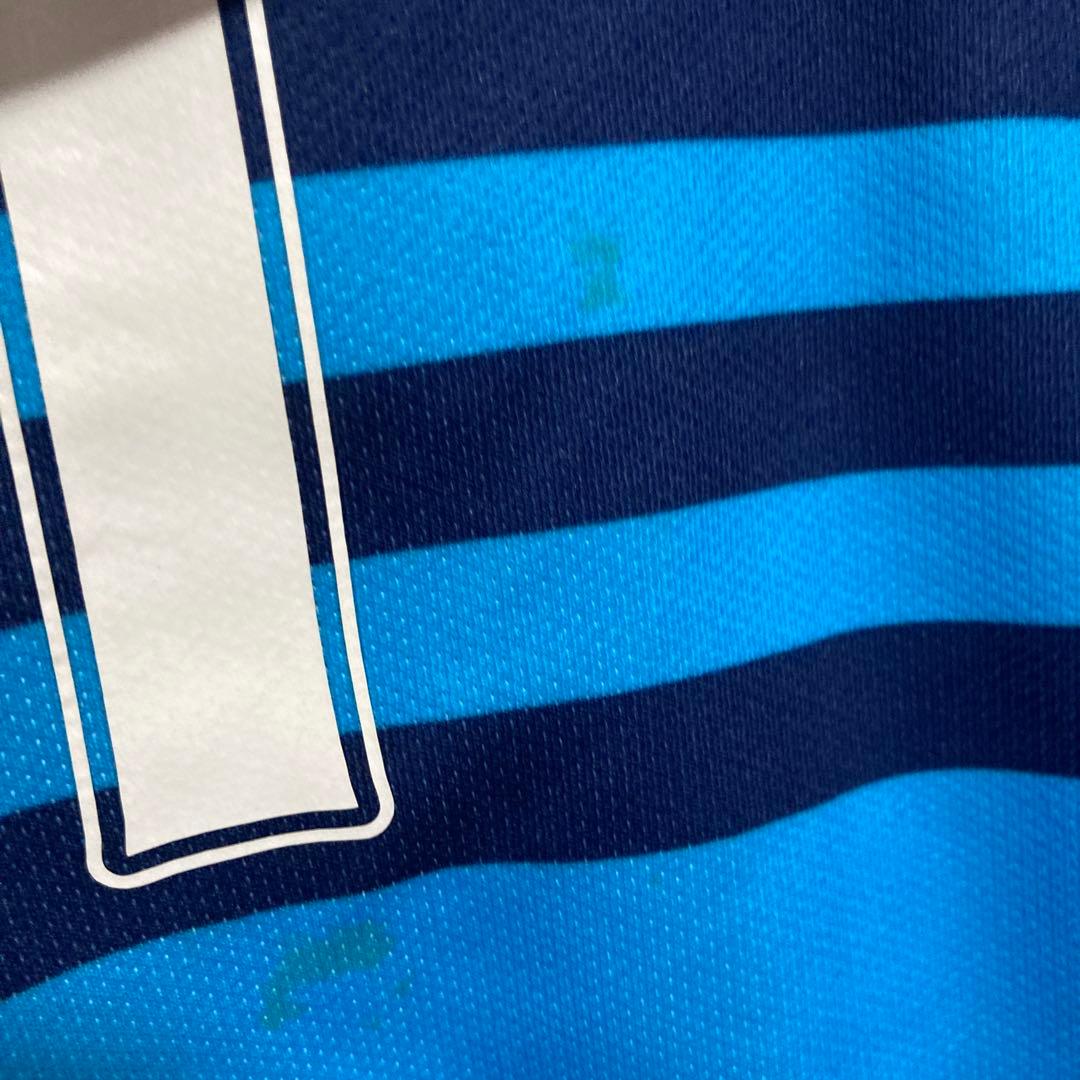 横浜FC サッカーユニフォーム 2007-2008 三浦知良 11 サイン入り