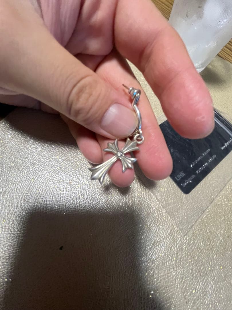 クロムハーツ　CHクロス　ピアス