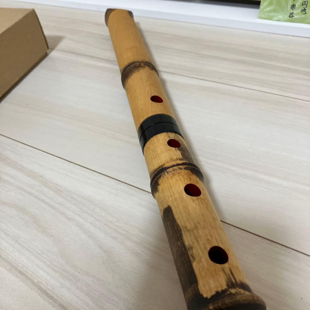尺八 蝴蝶宝　都山流　尺六寸管　0102 ワダ楽器