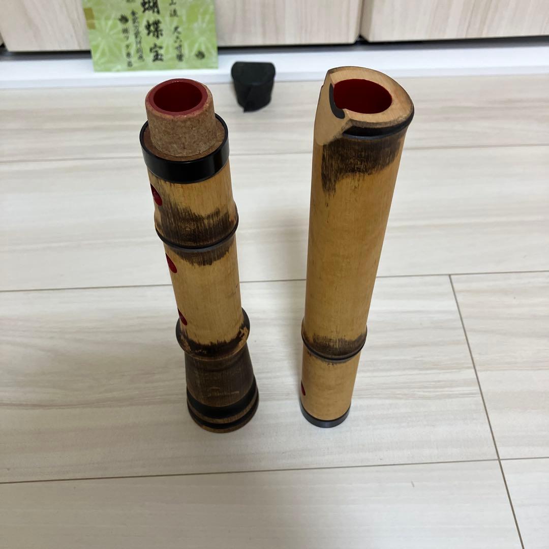 尺八 蝴蝶宝　都山流　尺六寸管　0102 ワダ楽器
