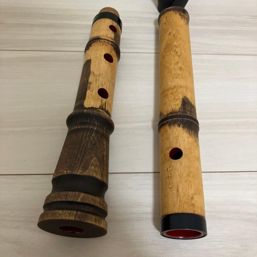 尺八 蝴蝶宝　都山流　尺六寸管　0102 ワダ楽器