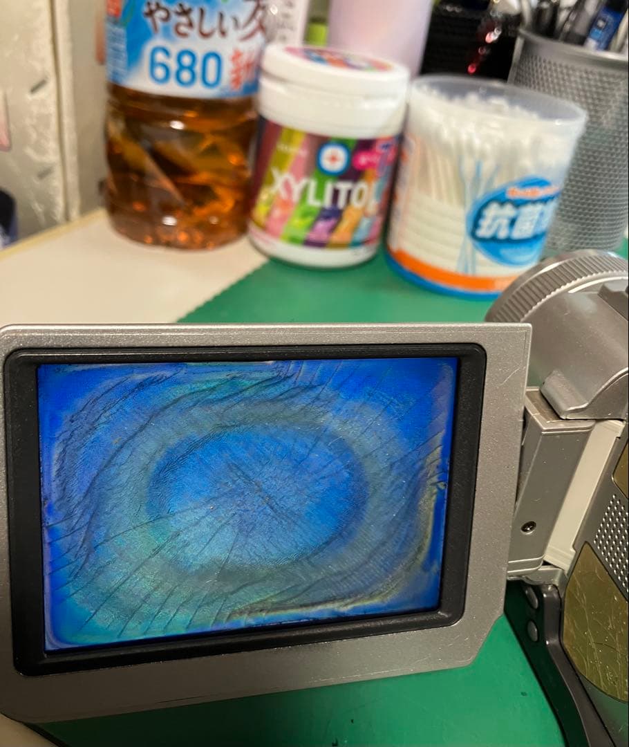 ソニー ビデオカメラDCR-TRV20ミニDVテープ仕様 画面劣化ですが作動機