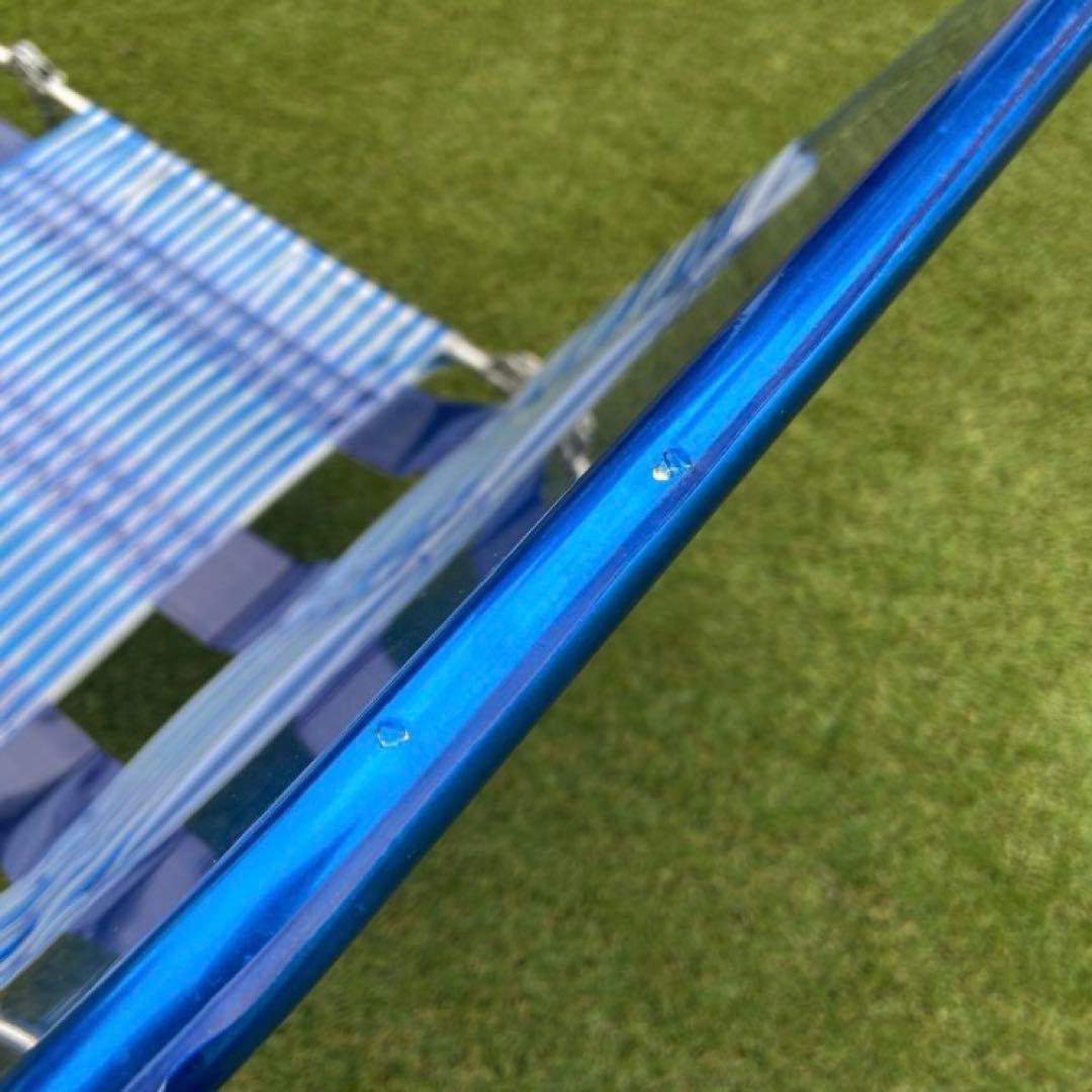 昭和レトロ　ビーチベッド　チューブベッド　サマーベッド　コット