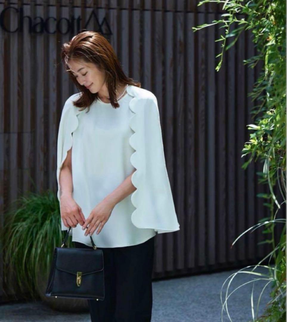 カデュネ ケープブラウス☆マイストラーダ☆アニュアンス☆セルフォード