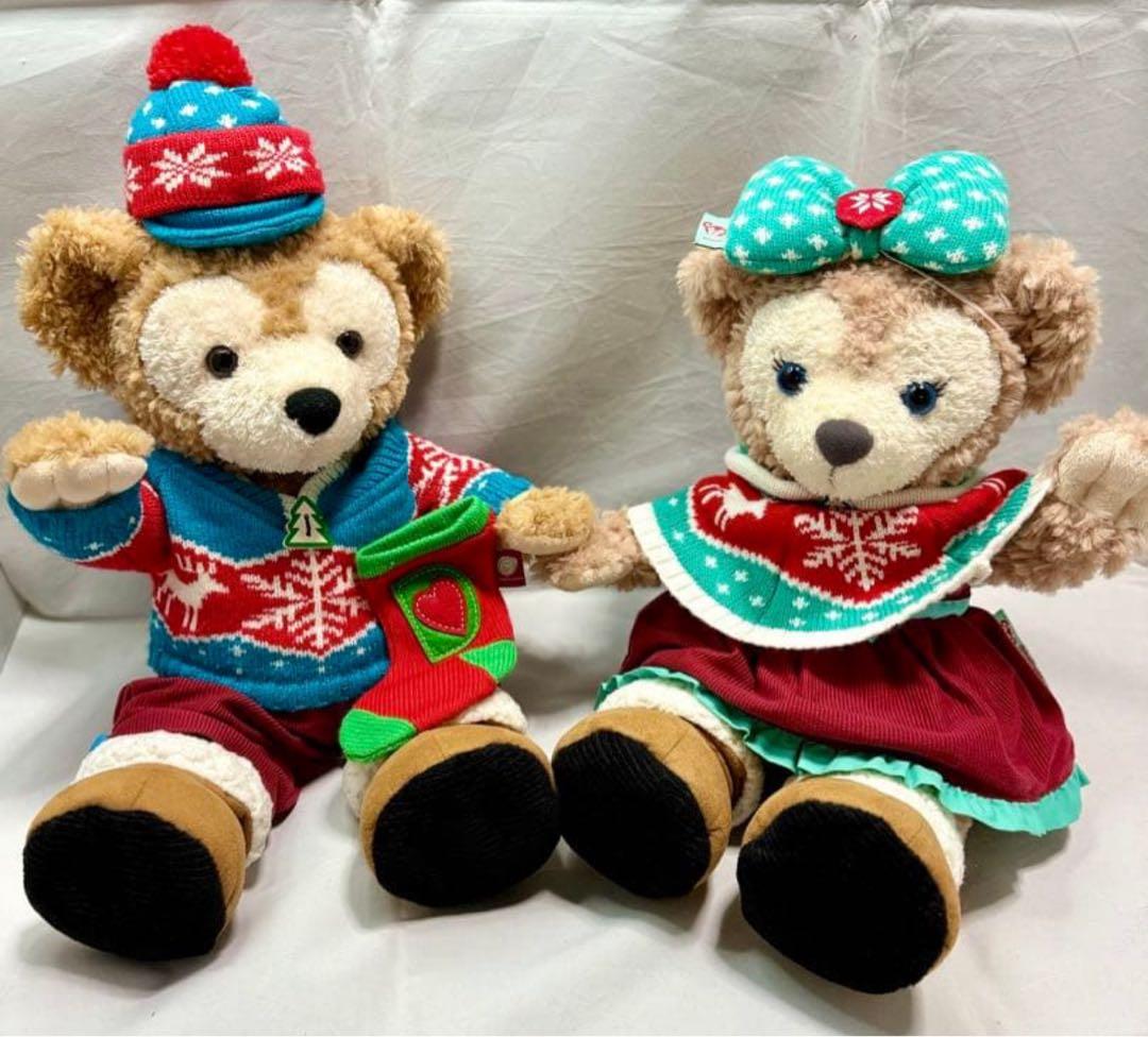 ダッフィー シェリーメイ スケルトン入り ぬいぐるみ コスチューム付き