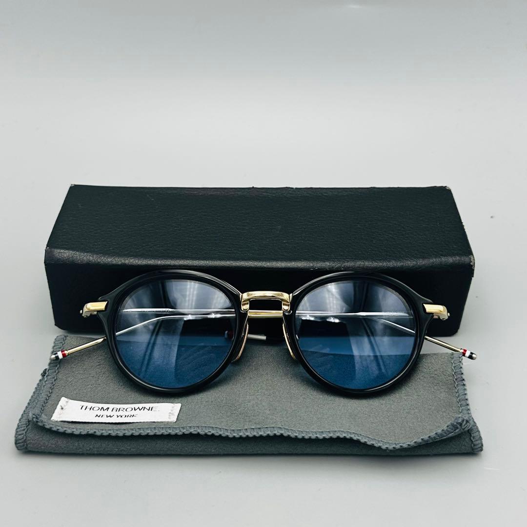 THOM BROWNEトムブラウン TB-011 サングラス 46 登坂広臣着