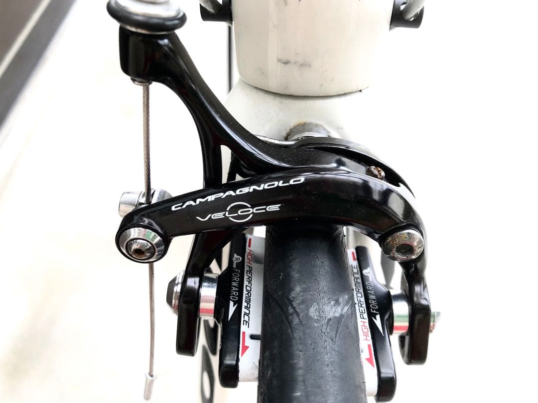 フルカーボン美品/全整備済LOOK/ルック555/新品カンパ・ヴェローチェ