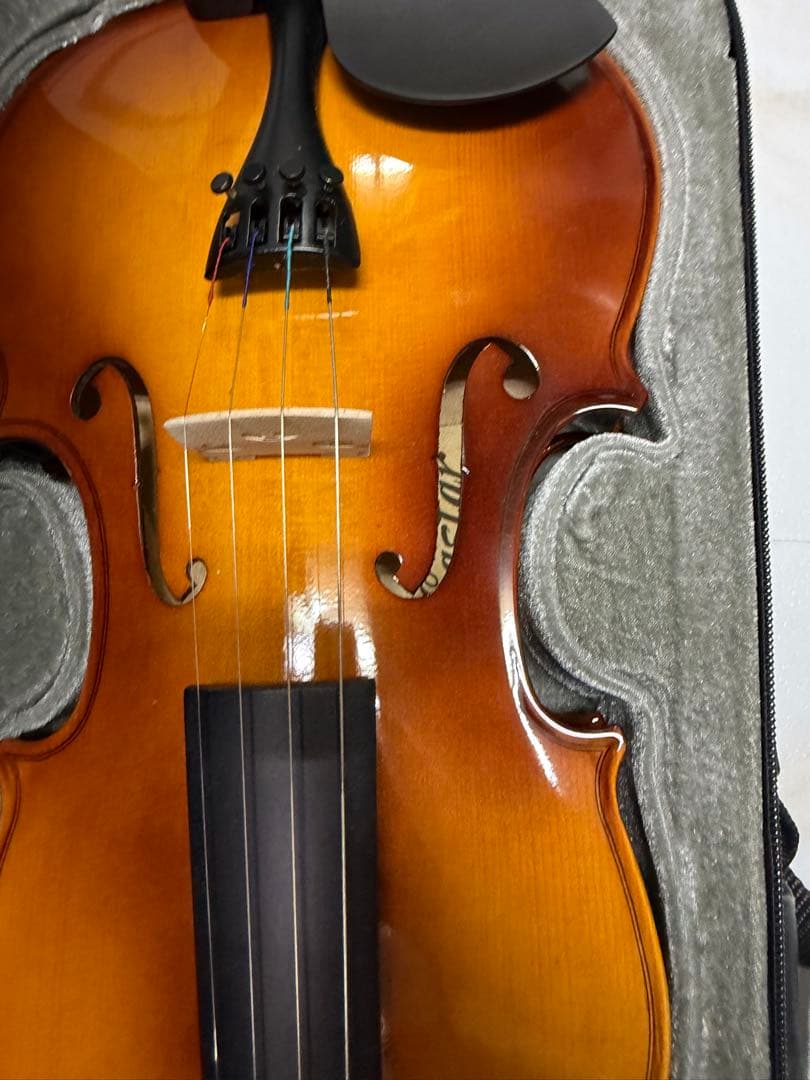 バイオリン本体 ブラウン 木製
