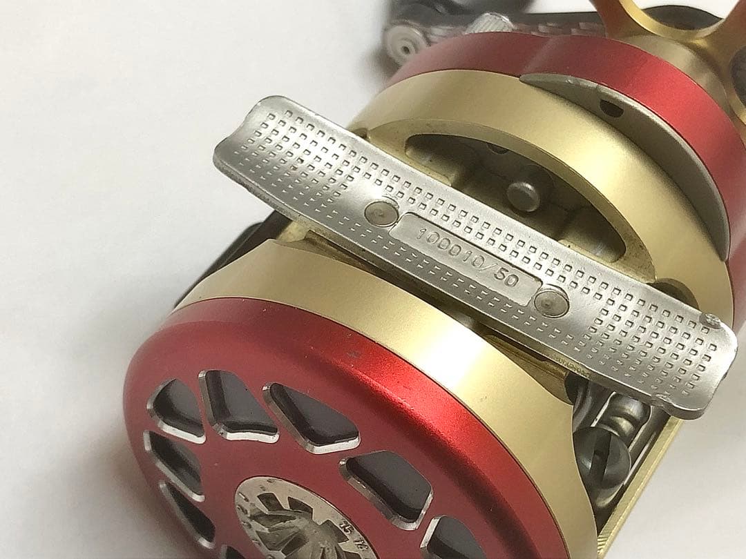 モラムSX1600C AE74 レッド ベイトフィネススプール