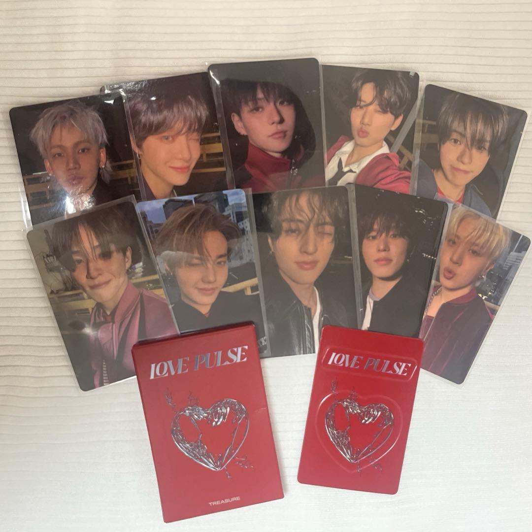TREASURE LOVE PULSE 10枚セット購入特典 トレカ コンプ - メルカリ