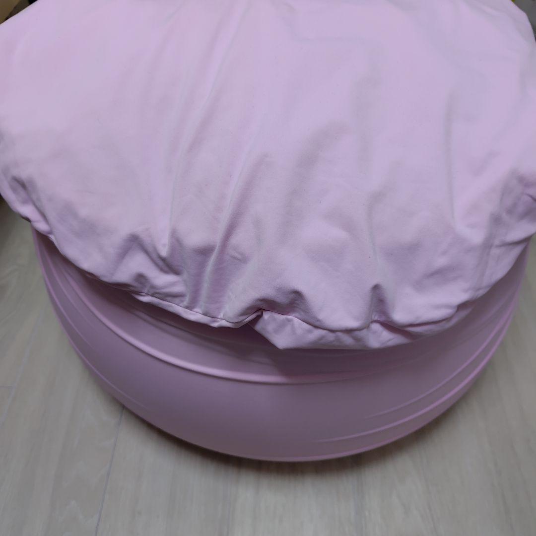 MOGU 雲にのる夢枕 本体 + カバー　クリアピンク