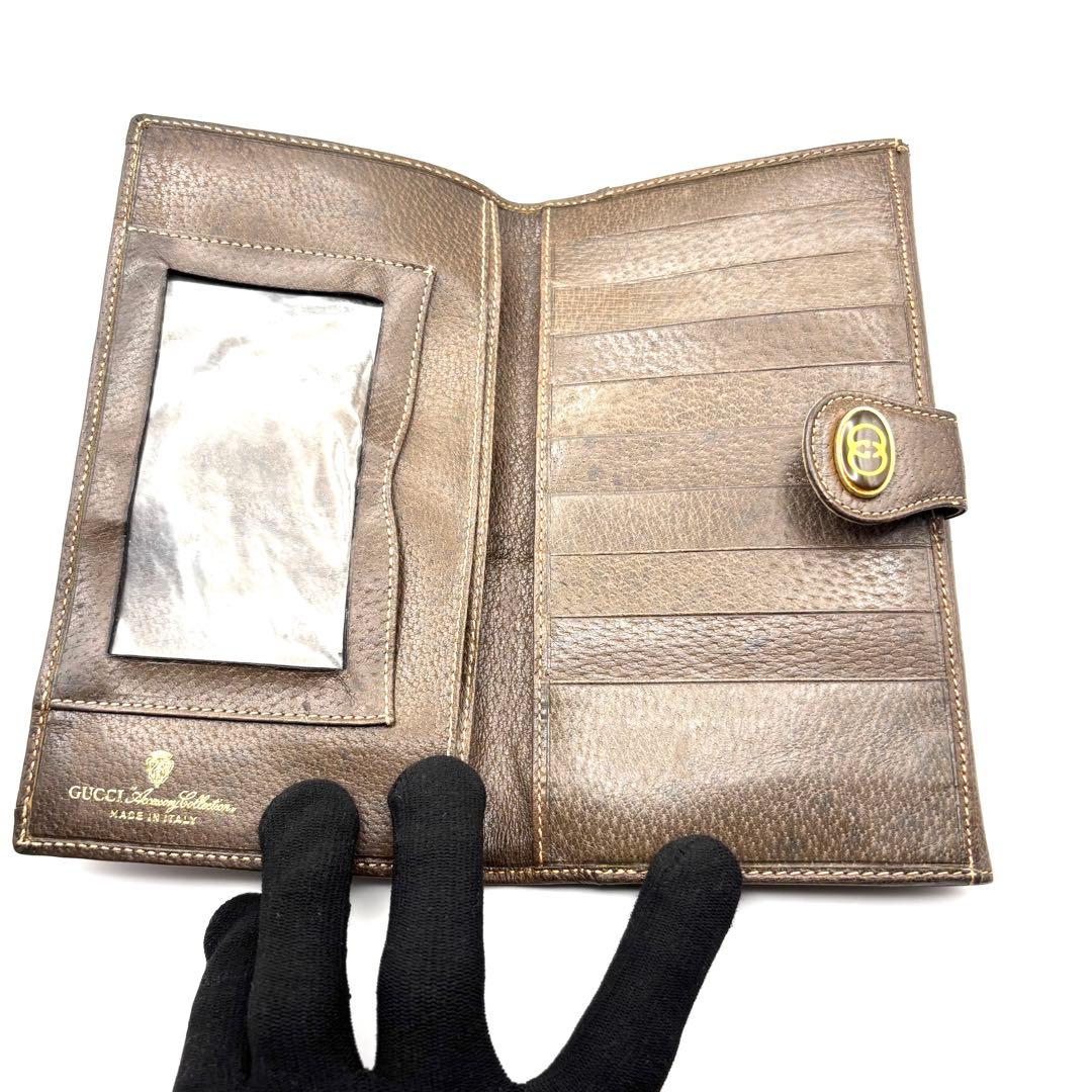 グッチ オールド 長財布 シェリーライン GG スプリーム インターロッキング