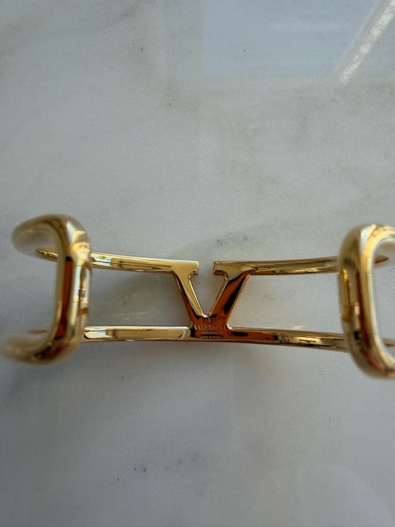 VALENTINO Vロゴ　シグネチャーメタルブレスレット　ヴァレンティノ