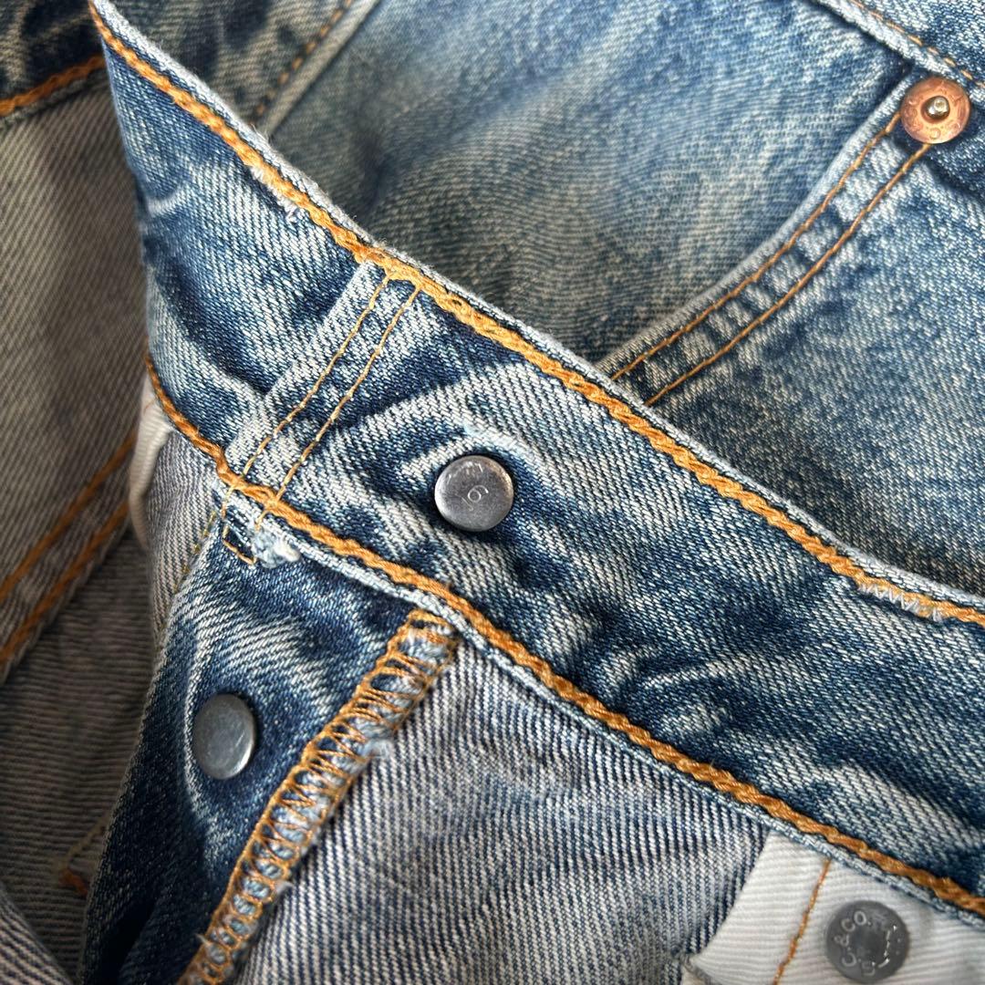 90s シュガーケーン 501XX 復刻1966モデル セルビッチデニム 赤耳