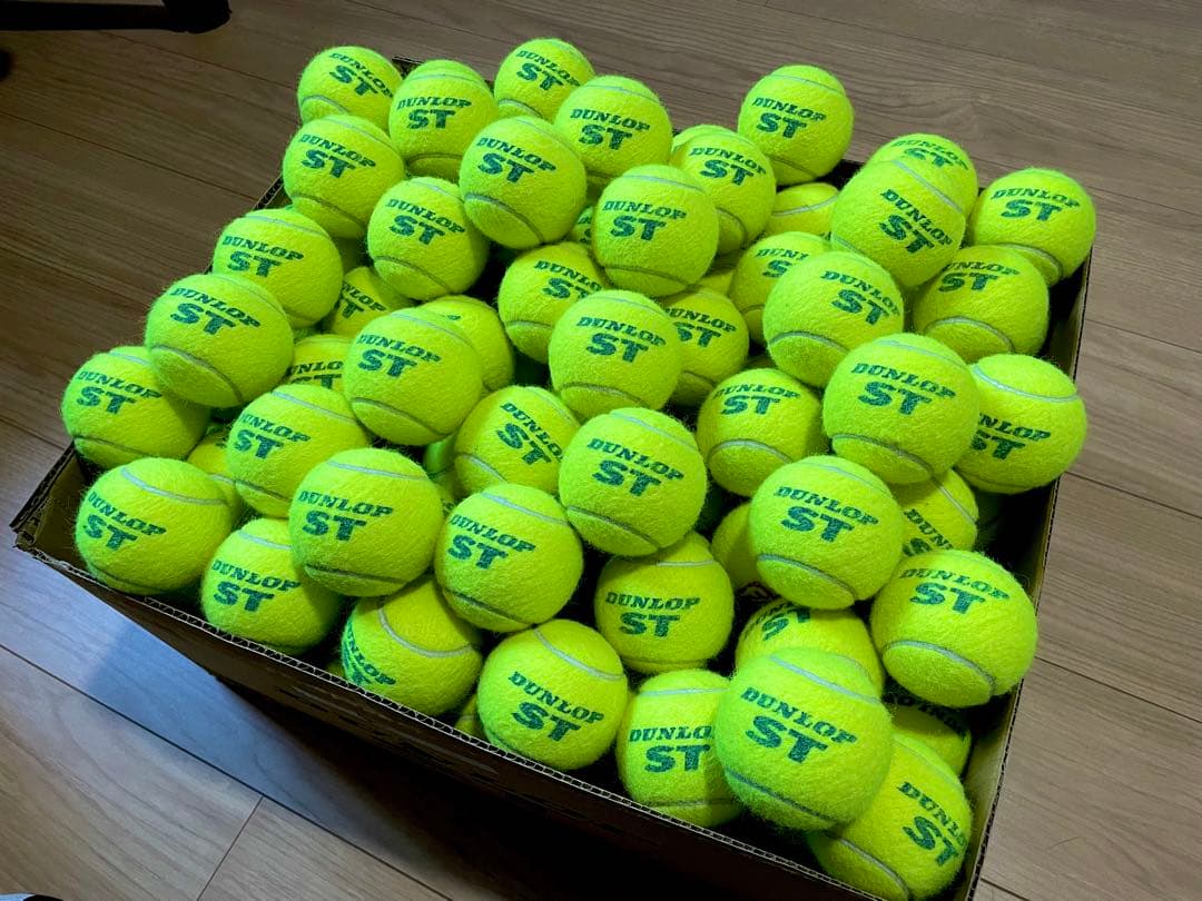 お得意様限定　女子練3日　12月23日開封 中古硬式テニスボール150球