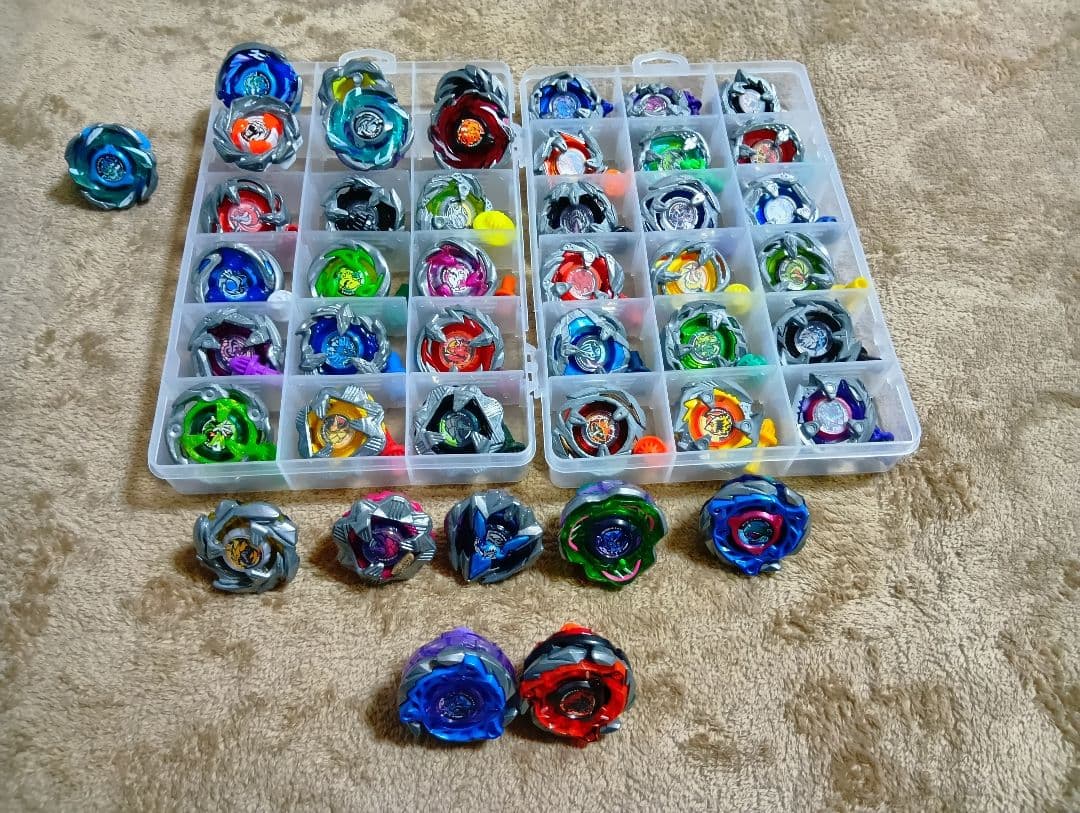 ②　ベイブレードx　ランダムブースターvol.1〜7 フルコンプ　ベイブレード