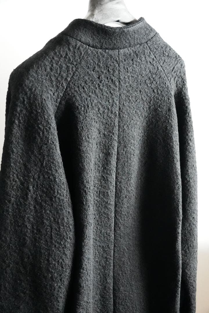 新品‼️EYN VAS ロングノーカラーコート DWELLING OUTER