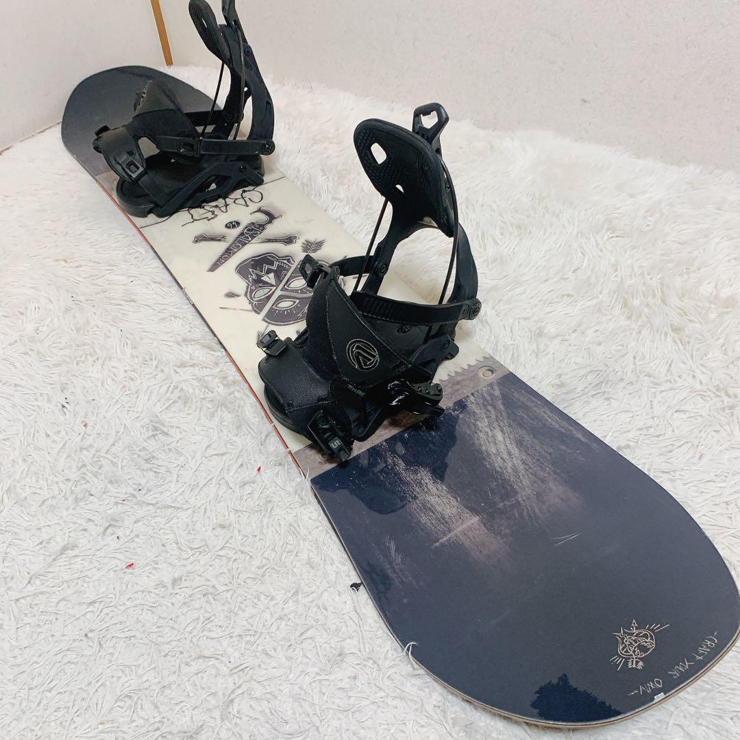 サロモン クラフト 146 FLOW FUSE M スノーボード３点セット