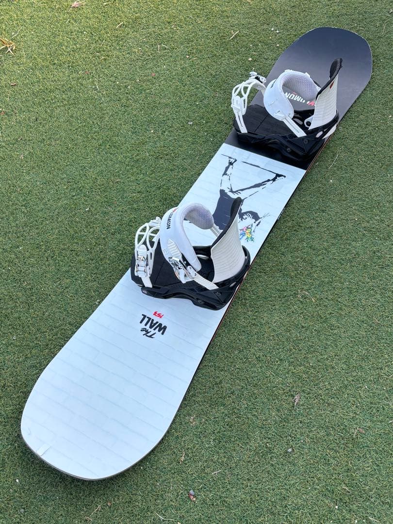 コラボ/サロモン/スノーボード/板/バンクシー/153cm/ビンディング