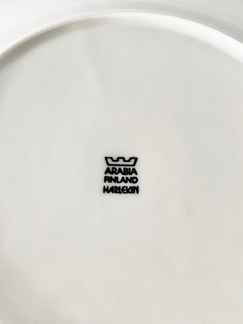 北欧Vintage】ARABIA Harlekin 26cm 8枚まとめ