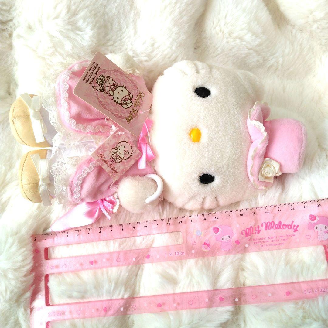 ハローキティ　嶽本野ばら　ぬいぐるみ　キティ　サンリオ　ロリータ　ピンク