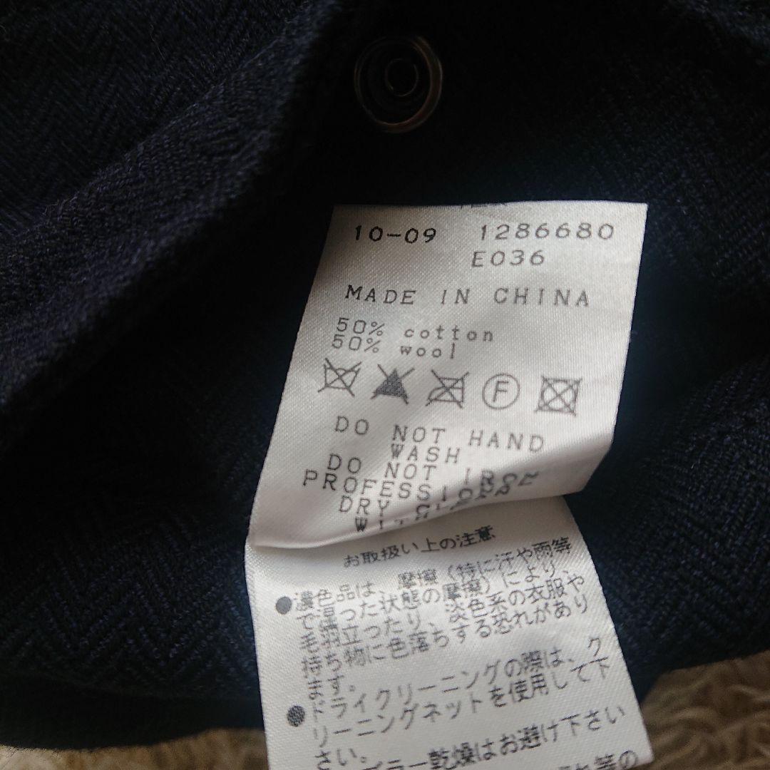 PEARLY GATES ブラックパンツ 毛混 4 M相当 手洗い洗濯済