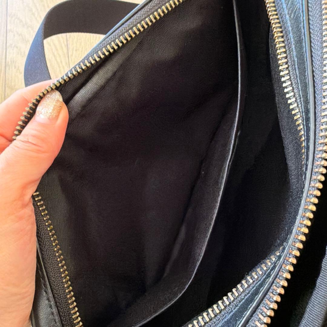 【美品】COACH コーチ メンズ ボディバッグ ウエストバッグ シグネチャー