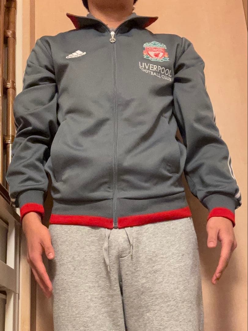 【希少】リバプール ジャージ adidas グレー
