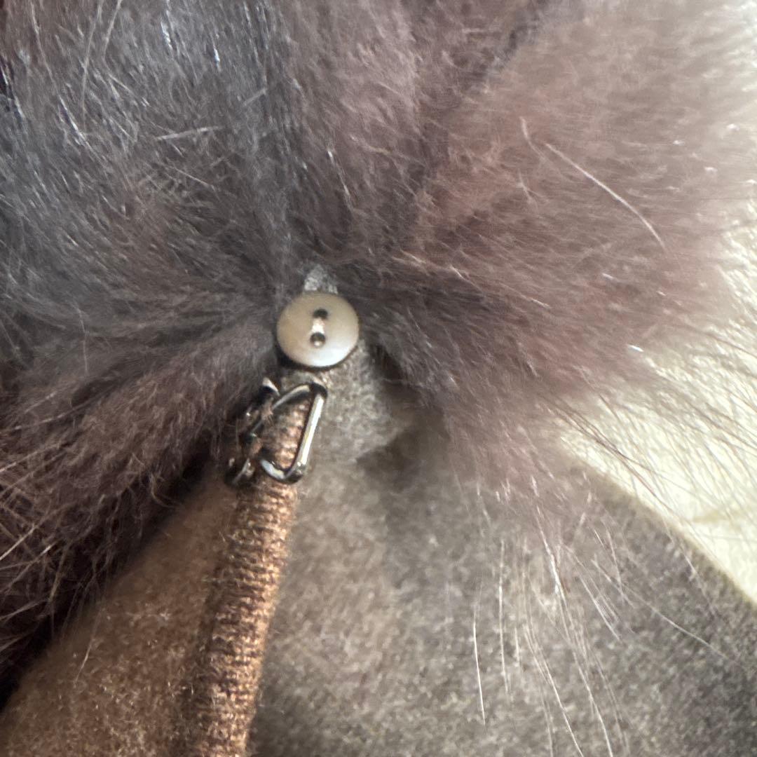 カシミヤ ポンチョ　LEILIAN