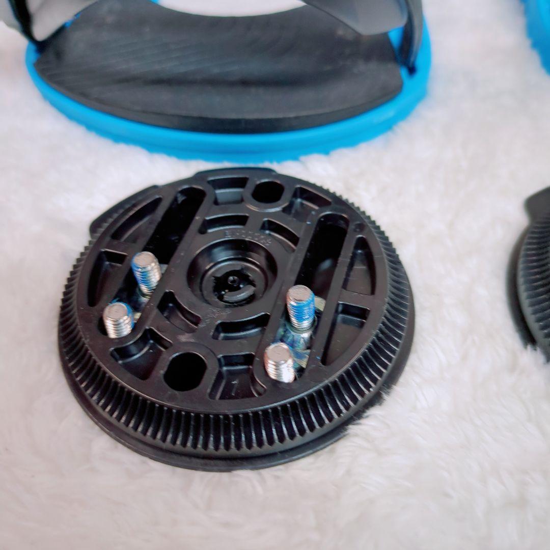 UNION FLITE PRO Mサイズ 青 スノーボード バインディング