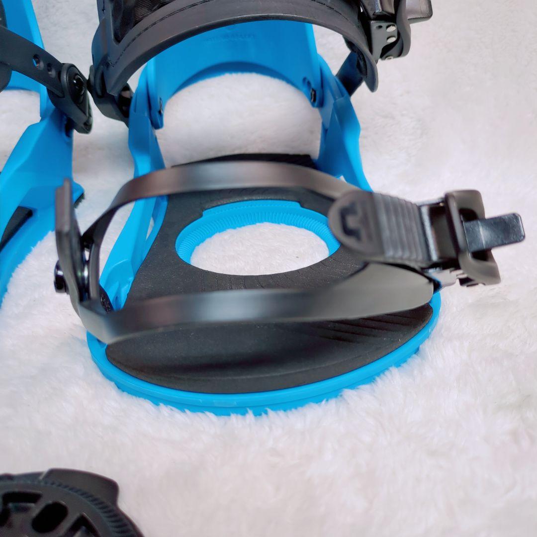 UNION FLITE PRO Mサイズ 青 スノーボード バインディング