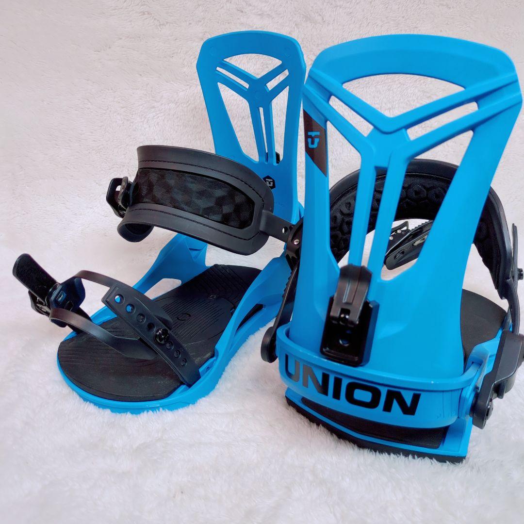 UNION FLITE PRO Mサイズ 青 スノーボード バインディング
