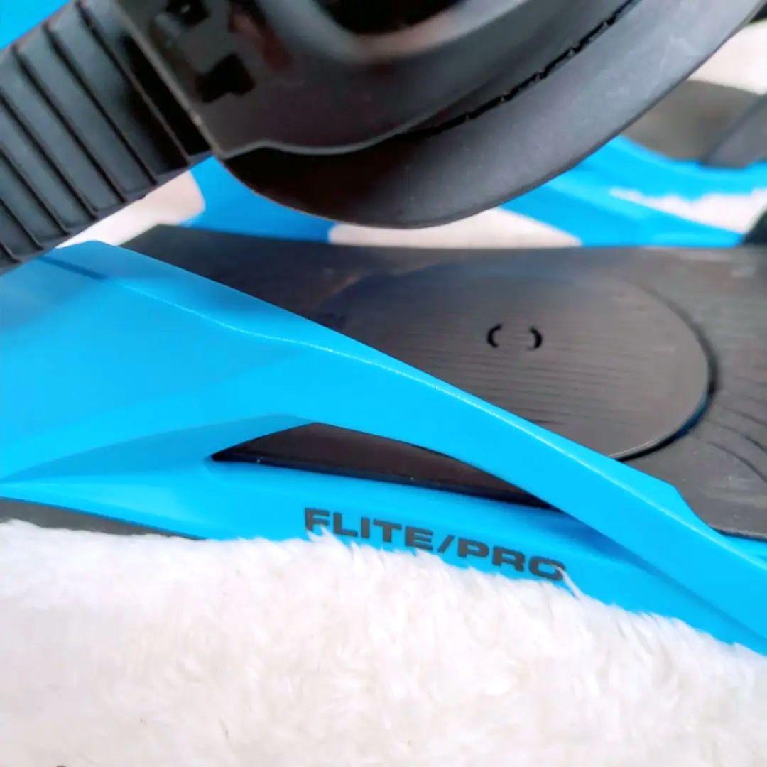 UNION FLITE PRO Mサイズ 青 スノーボード バインディング