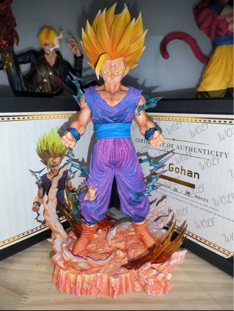 ドラゴンボール 孫悟飯 ガレキ ガレージキット スタチューX⑤ - メルカリ