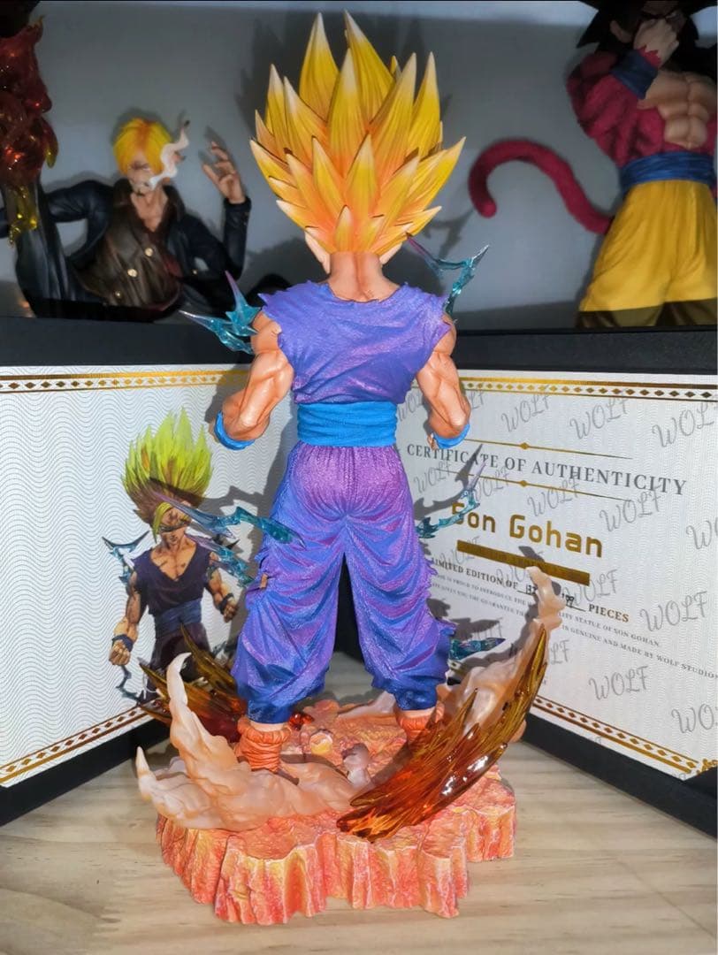 ドラゴンボール 孫悟飯 ガレキ ガレージキット スタチューX⑤ - メルカリ