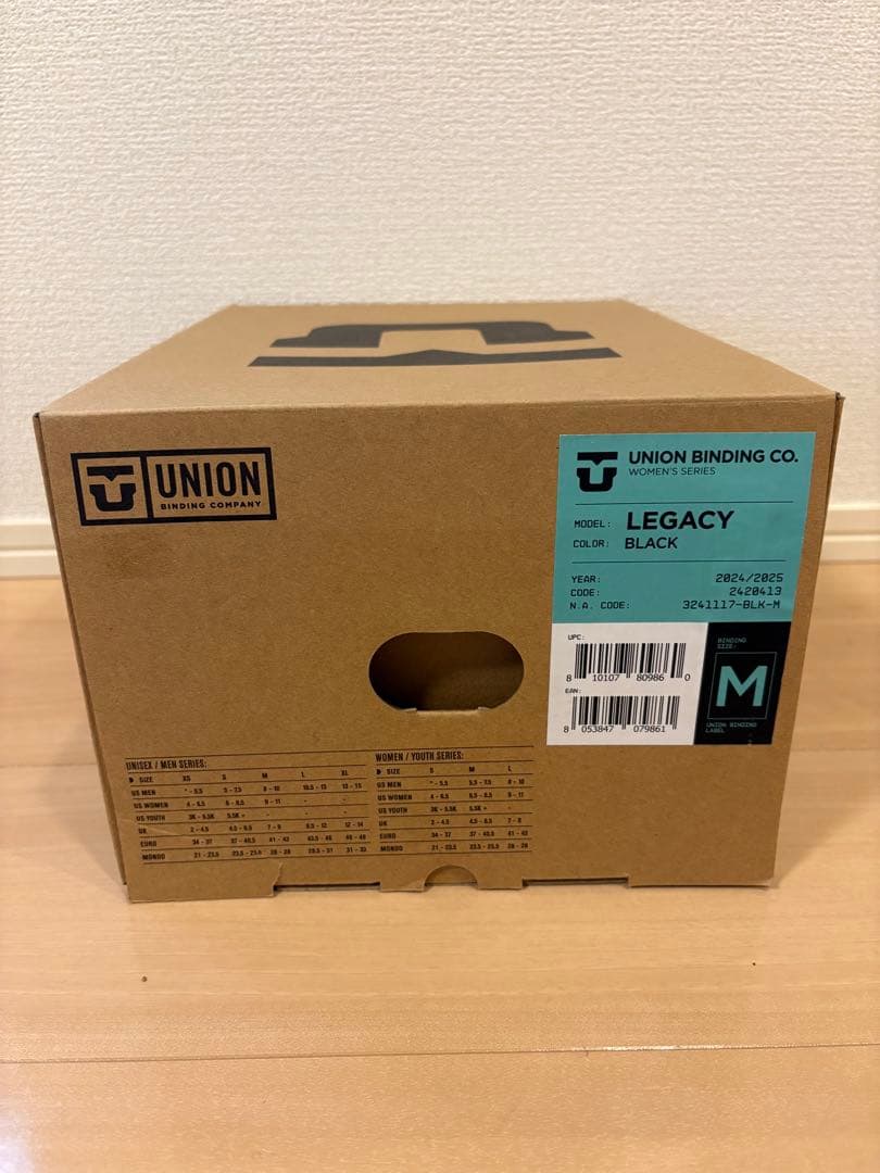 24-25 UNION LEGACY Mサイズ