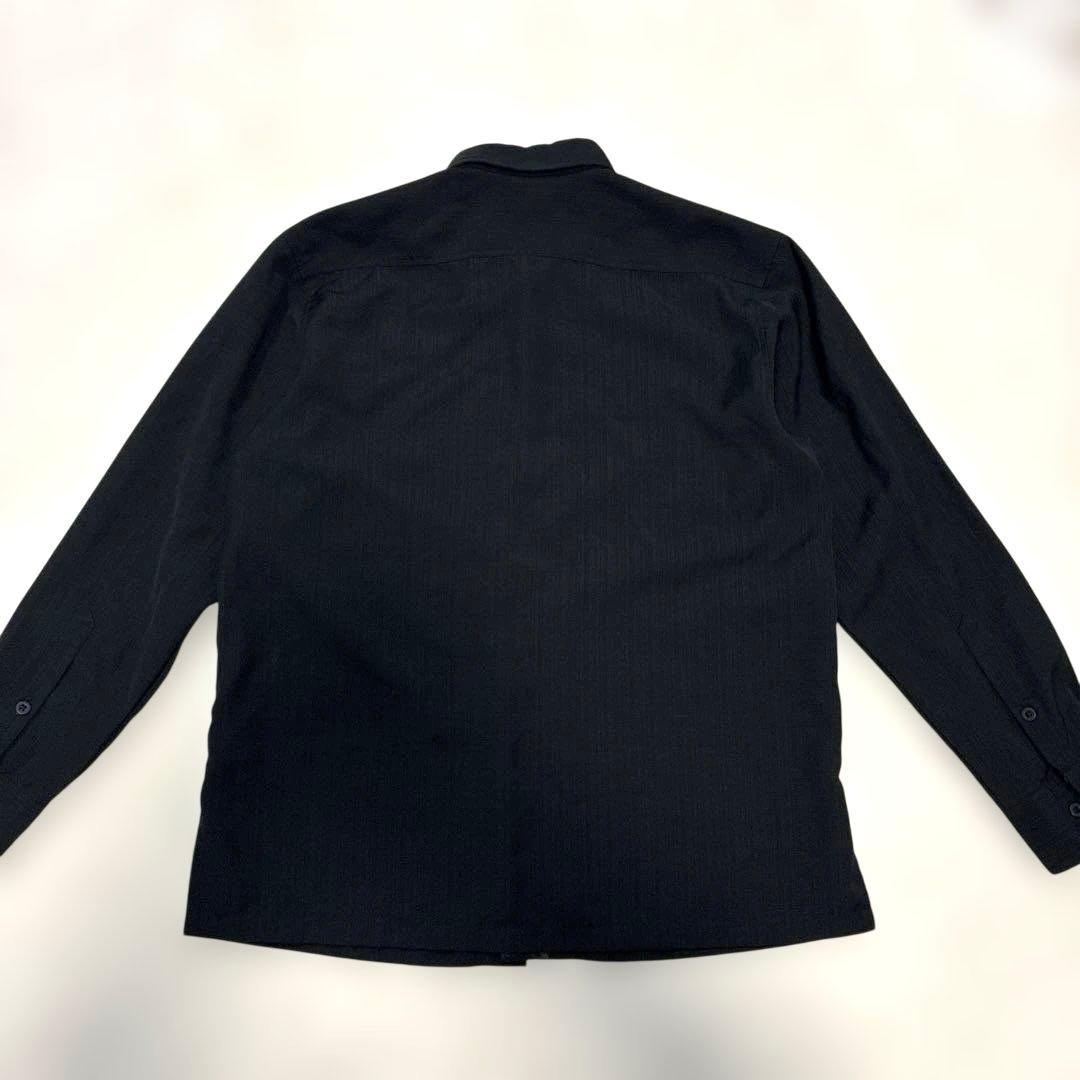 ✨美品 マジュン かりゆしウェア 冠婚葬祭　喪服 長袖 黒 M ブラック