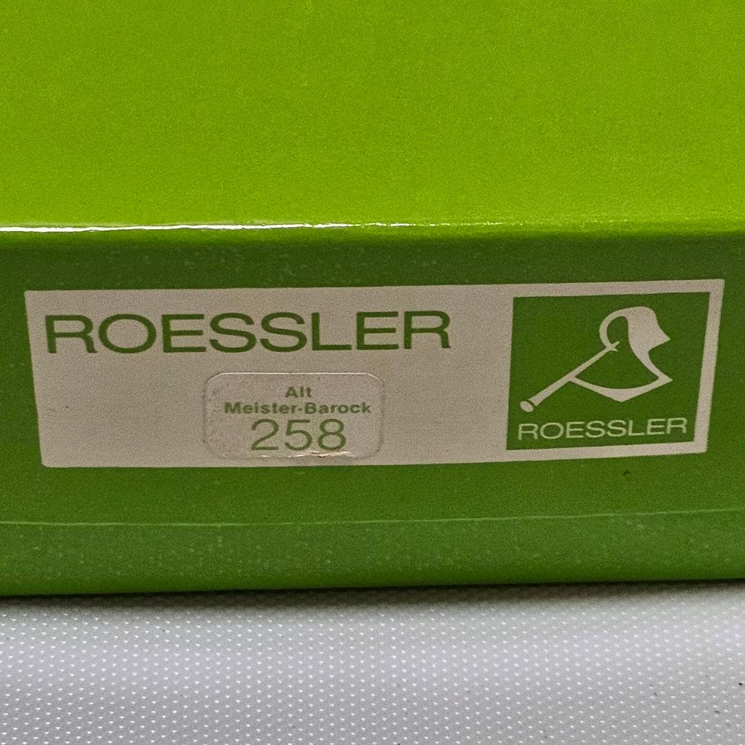 希少　レスラー　ROESSLER　木製リコーダー　全長約46cm　西ドイツ製　①