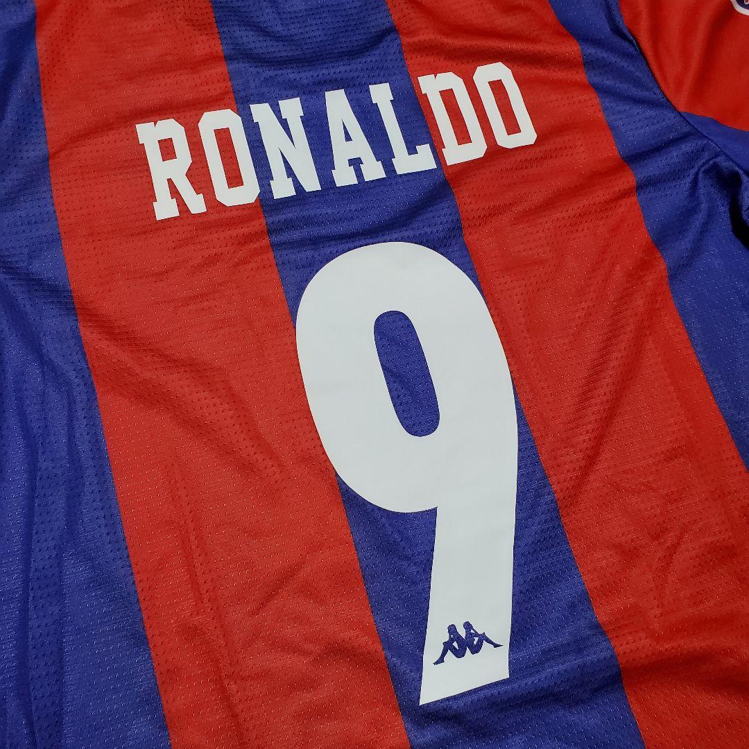 正規品新品　Kappa FC バルセロナ ロナウド選手　 ユニフォーム　サイズL